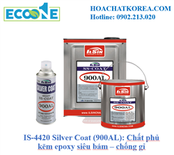 IS-4420 Silver Coat (900AL): Chất phủ kẽm epoxy siêu bám – chống gỉ